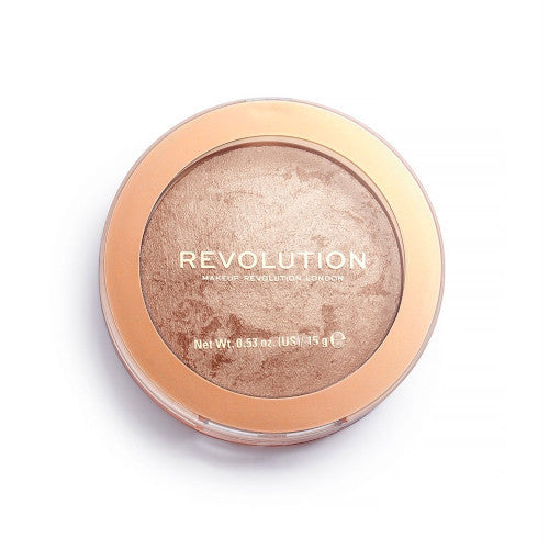 „Makeup Revolution Re Loaded Holiday Romance“ pudrinė bronzantė – keptas bronzantas 15,0 g