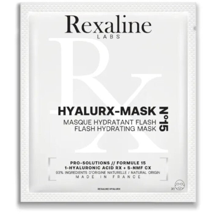 Rexaline Hyalurx Flash Hydrating Mask - Lakštinė kaukė akimirksniam drėkinimui