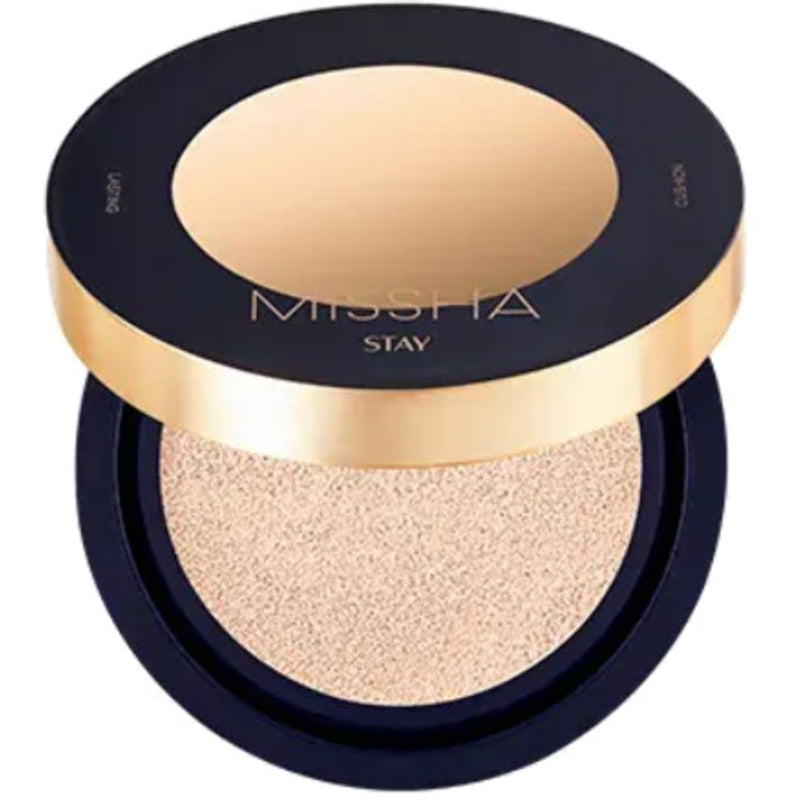Missha „Stay Cushion“ makiažo pagrindas SPF 40 – itin dengiantis makiažas 15 g