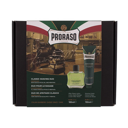 Proraso eukalipto aliejaus ir mentolio rinkinys I
