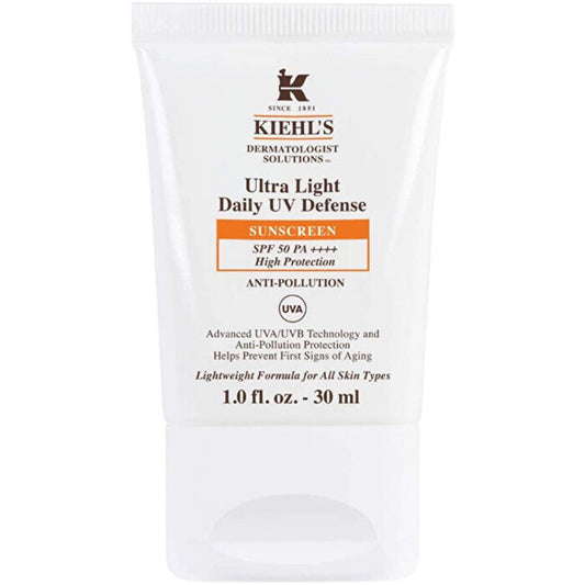 Kiehls Ultra Light Daily UV Defense Cream SPF 50 - lengvas apsauginis odos kremas