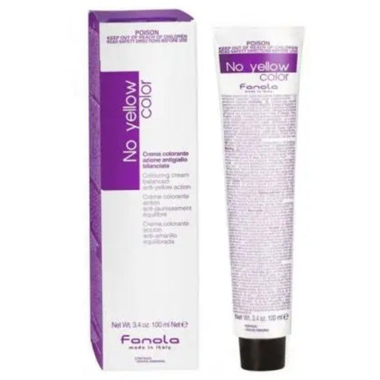 Fanola Dažomasis kremas „No Yellow Toner“ – profesionalūs ilgalaikiai plaukų dažai