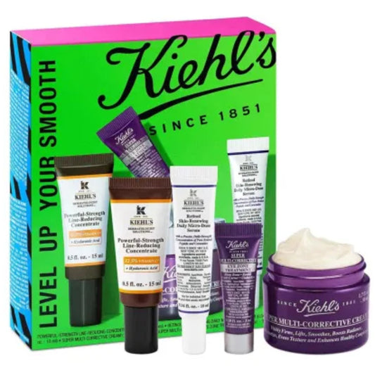 Kiehl's „Level Up Your Smooth“ dovanų rinkinys