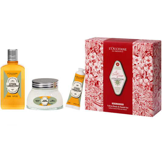 L'occitane Velvet Body & Hirs Set – dovanų rinkinys