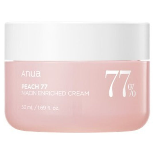 Anua Peach 77% Niacin Enriched Cream – Drėkinamasis veido kremas