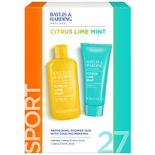 „Baylis & Harding Men Sport Body Care Set“ (citrinos, žaliosios citrinos ir mėtos) – dovanų rinkinys