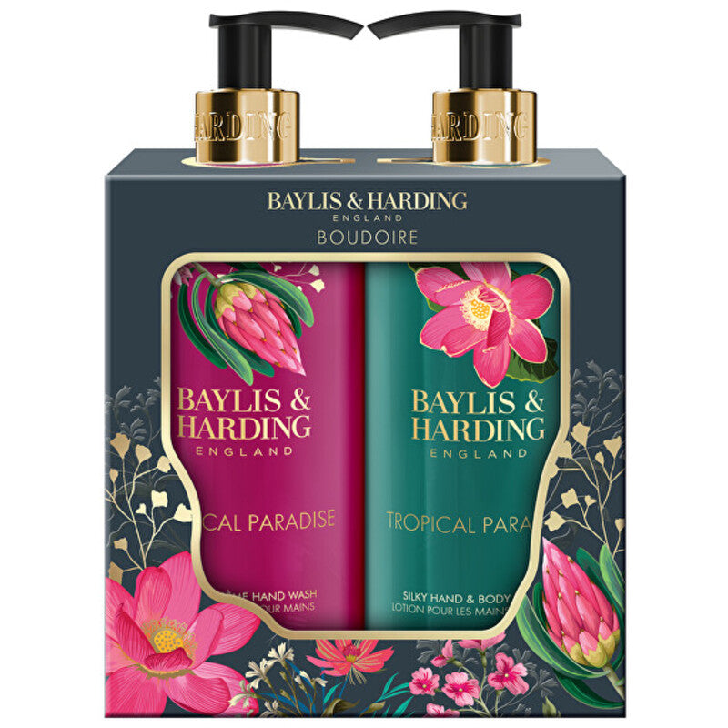 „Baylis & Harding Boudoire Tropical Paradise“ rankų ir kūno priežiūros rinkinys – dovanų rinkinys