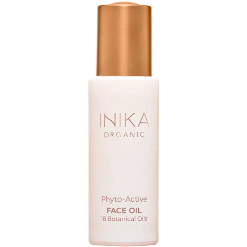„Inika Organic Phyto-Active Face Oil“ – veido aliejus su augalų ekstraktais