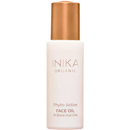 „Inika Organic Phyto-Active Face Oil“ – veido aliejus su augalų ekstraktais