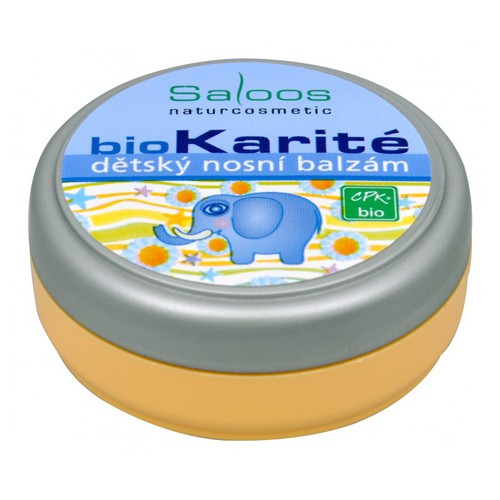 Saloos Organinis taukmedžio balzamas – vaikams skirtas nosies balzamas